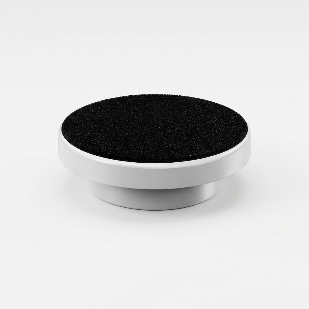 Kit de rechange Nuveria™ | Petite brosse · Base velcro · Pad éponge · Pad fibre